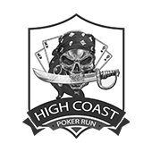 High Coast Poker Run Logotyp